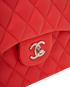 Jumbo Double Flap, &pound;4,800, Handbags, Red, Lambskin Leather, Other view